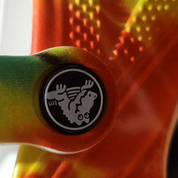 CROCS  Rainbow Tie-Dye Clogs - Picture 4 of 6